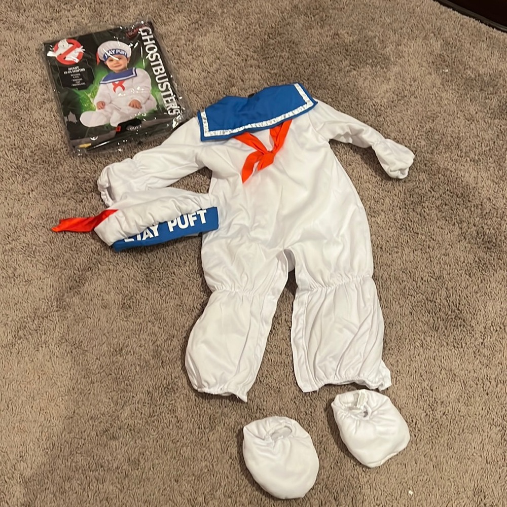 VGUC Ghostbusters Stay Puft 12m-24m costume